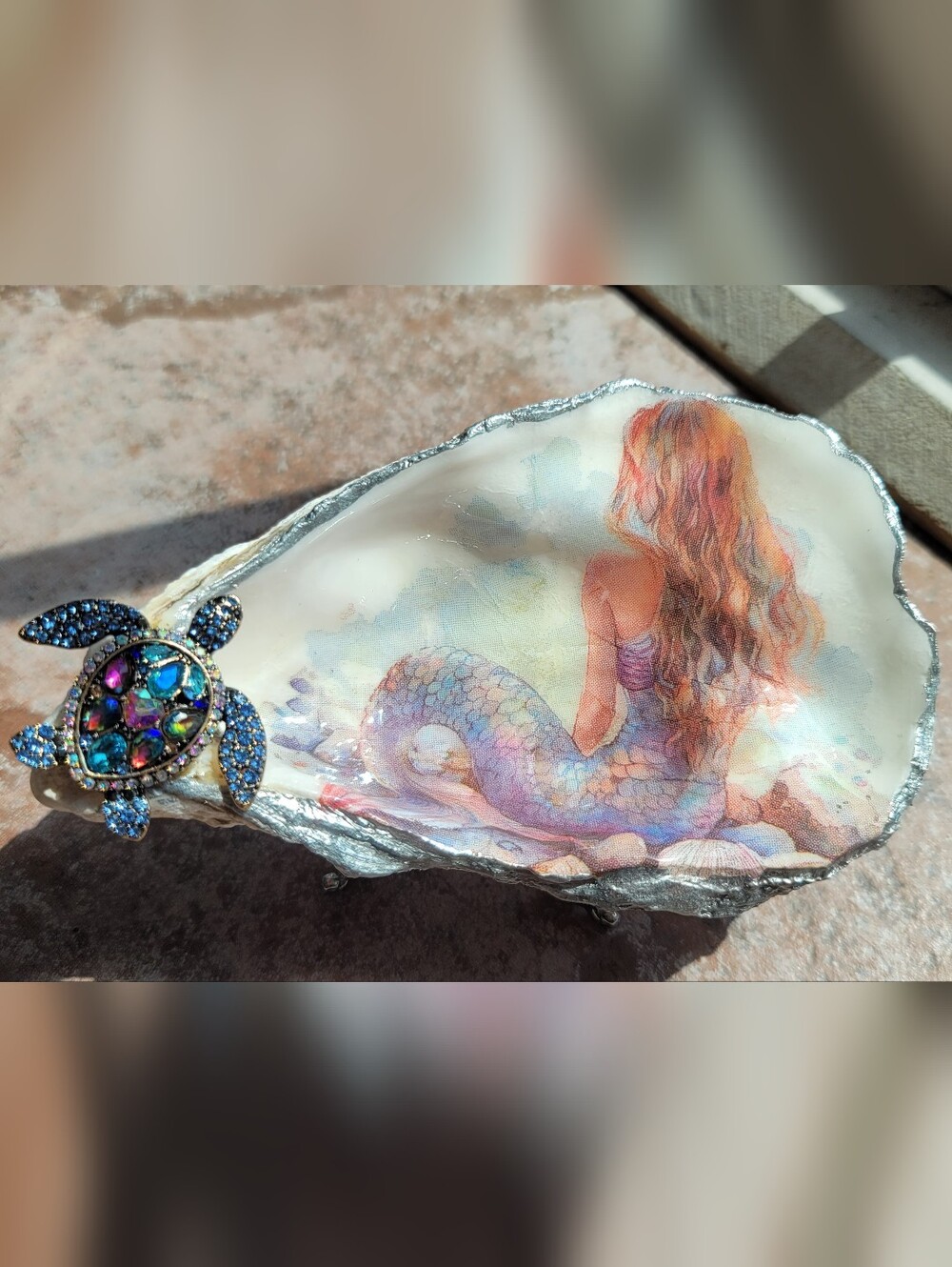 Oyster Shell Trinket Dish